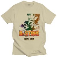 Dr. Stone T Shirt for Men Cotton Tshirt Urban Tee Short Sleeve Stone Wars Anime Manga T shirt Loose Fit Apparel XS-6XL