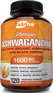 NutriFlair Premium Ashwagandha 1600mg