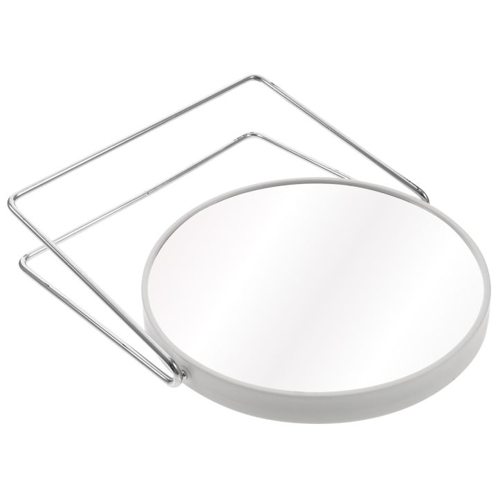 โต๊ะกระจกเงาโต๊ะเครื่องแป้งคู่-sed-เครื่องสำงอางค์ที่โกนหนวดชั้นเตารีดพกพาสีขาว-pp-พลาสติกหมุนสาว