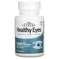 21st Century Healthy Eyes with Lutein Tablets, 60 Count,