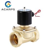 DN15 DN20 DN25 DN32 DN40 DN50 Electric Solenoid Valve 220V 110V 24V 12V Normally Closed Brass Solenoid Valve For Water Oil Air Valves