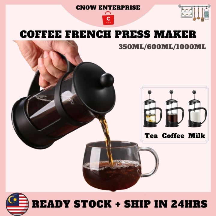 350ml 600ml Coffee Pot Glass Coffee Dripper Insulated handle To