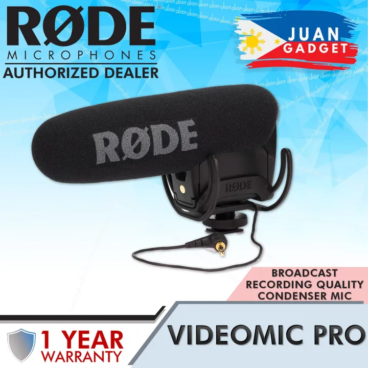 RODE VideoMic Pro with Rycote Lyre Shockmount Microphone for Vlog