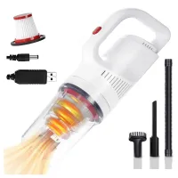 Handheld Vacuum Cleaner High Power Car Vacuum Cleaner Cordless Vacuum Cleaner 12000Pa USB Charging Portable Dust Buster for Car/House/Office Cleaning