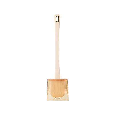 Toilet Brush Without Dead Angle Cleaning Household Long Handle Brush for Toilet Yellow