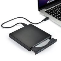 【Corner house】1Pc Portable USB 2.0 External DVD ROM Player CD RW Burner ไดรฟ์ดีวีดีความเร็วสูงเหมาะสำหรับแล็ปท็อปเดสก์ท็อปเครื่องเล่นดีวีดี