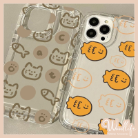 เคสลายกระต่ายปลาแมวน่ารักสำหรับ OPPO A57 A7 A31 A16 A5s A12 A11K A15 A15s A35 A3s A52 A12E A72 A53 A95 A33 A77 92 A54 A9 A32 A17 A17K A16K การ์ตูนสัตว์เลี้ยงกรอบใสนิ่มแบบคู่กันกระแทก