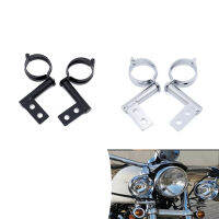 ZORBYZ Motorcycle Metal Turn Signal Driving Passin Fog Light Bar Fork Tube Mount cket Clamps 31mm-60mm