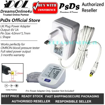 Power Adapter for Omron 6V 700ma Blood Pressure Monitor Regulated