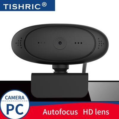 ► TISHRIC HD Webcam 1080p Web Cam Auto Focus Web Camera With Microphone Web Camara For Pc Live Broadcast Video Call
