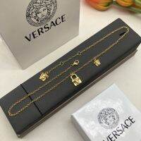 ของแท้ Versace สร้อยคอ เทรนด์หรูหรา เครื่องประดับ สําหรับผู้หญิง