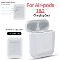 For Airpods 1 2 Box Bluetooth-Compatible Wireless Earphone Charging Case Cover Battery Charger Case  Replacement Charging Box Headphones Accessories