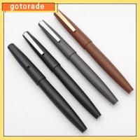 GOTORADE 0.3/EF nib ปากกาหมึกซึม เส้นใยไฟเบอร์ สีดำสีดำ ปากกาประดิษฐ์ตัวอักษร ทนทานต่อการใช้งาน ธุรกิจสำนักงาน ปากกาหมึกหมึก ของขวัญสำหรับเด็ก