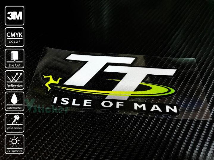 สติ๊กเกอร์ Sticker TT ISLE OF MAN 034