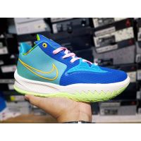 AU 2023 New 【original】 kyri LOW 4 Mens "Dynasty" Fashion Basketball Shoes bluewhitegreen {free shipping}