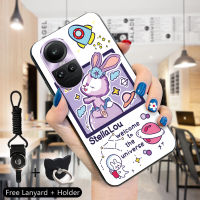 เคส PMP สำหรับ OPPO Reno10 5G 10 Pro 5G (แหวนใส่นิ้ว + เชือกเส้นเล็ก) น่ารักเด็กผู้หญิงการ์ตูน Kurmi Babydoll Stellalou เคสมือถือเด็กผู้หญิงกันกระแทกสุดน่ารักซิลิโคนนิ่มยางโทรศัพท์ป้องกัน TPU กรอบด้านหลัง