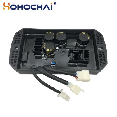 LIHUA TT93-1 AVR Tiga Fase 10 Kabel เครื่องควบคุม8-15Kw Voltase Digunakan สำหรับเครื่องกำเนิดไฟฟ้า Honda GX620 GX630 GX690