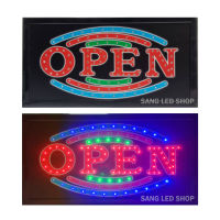 ป้ายไฟ LED ป้ายไฟเปิดร้าน ป้ายไฟร้านค้า ป้ายไฟ ((OPEN)) /S04