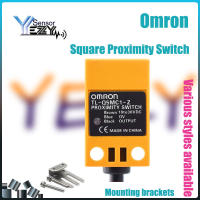 Omron สแควร์ Proximity Switch TL-Q5MB1-Z TL-Q5MB2-Z NPN PNP DC AC สามสาย2สายเปิดตามปกติปกติปิด Sensor