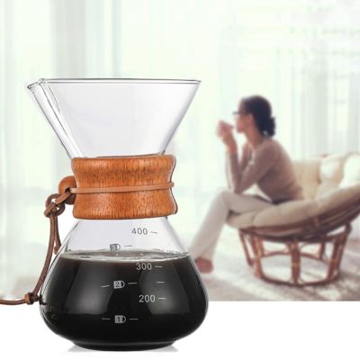 เครื่องชงกาแฟแบบหยดน้ำ 400 มล.glass coffee maker i