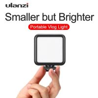 Ulanzi VL49 Mini LED Video Light Photography 6W Dimmable CRI95+ with Cold Shoe for Canon Nikon Sony DSLR Camera Vlog Fill Light Phone Camera Flash Lig