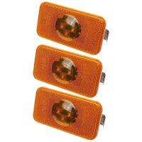 3X 24V Car Truck LED Side Marker Light Amber Indicator Lamp 4 LED for Volvo Trucks FM/FH