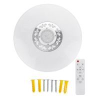 200W 40cm 256 RGB Dimmable Music Ceiling Light APP bluetooth Music Light Home Bedroom Smart LED Ceiling Lamp With Remote Control