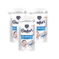 คอมฟอร์ท(COMFORT)น้ำยาปรับผ้านุ่ม เพียว สีขาว ถุงเติม 300 มล. X  3 ถุง