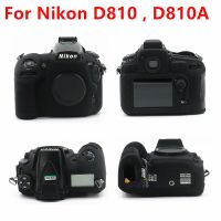 เกราะซิลิโคนเคสผิวกระเป๋ากล้อง DSLR สำหรับ Nikon Z50 D850 D780 D750 D600 D610 D5200 D7100 D7200 D810 D7000 D810A