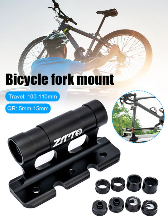 gb-quick-release-fork-mount-block-bike-carrier-ด้านหน้าส้อม-fixing-bike-rack-อลูมิเนียมอัลลอยด์หลังคารถ-trunk-เตียงขาตั้งจักรยานในร่ม