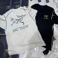 ▫Arcteryx เสื้อยืดพิมพ์ลายนกแขนยาว,เสื้อคอกลมแขนสั้น2022ฤดูใบไม้ร่วง