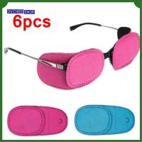 OVCHED SHOP 6 ชิ้น เด็ก การรักษาตาเหล่ แพทช์แว่นตา Amblyopia ชุด สำหรับเด็ก ดูแลสุขภาพ