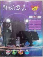 ลำโพงบลูทูธ MUSIC D.J. M-X3 USB BLUETOOTH 2.1 Black