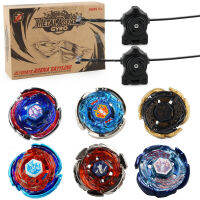 6ชิ้น4D ระบบฟิวชั่น Beyblade โลหะอาจารย์ Fury ชุดกาแล็คซี่พีแก๊สสปินนิ่งของเล่นเด็กของขวัญวันเกิดชุดต่อสู้ต่อสู้พร้อมตัวเปิด