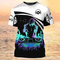 party top Mens o neck cool punk Street Summer new T-shirt