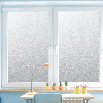 2 Meters Frosted Glass Sticker Privacy Anti-peep Static Film Office Self-adhesive Window Insulation