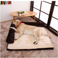 VIP L Shaped Dog Bed Sofa Comfortable Sleeping Pet Cushion For Big Dogs Washable Nest Cat House Bed Puppy Mat Pet Supplies