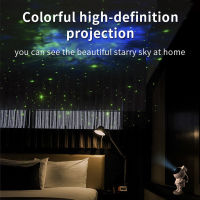 Tongdaytech Galaxy Projector Lamp Starry Sky Night Light For Bedroom Wall Decor Astronaut Decorative Luminaires Childrens Gift