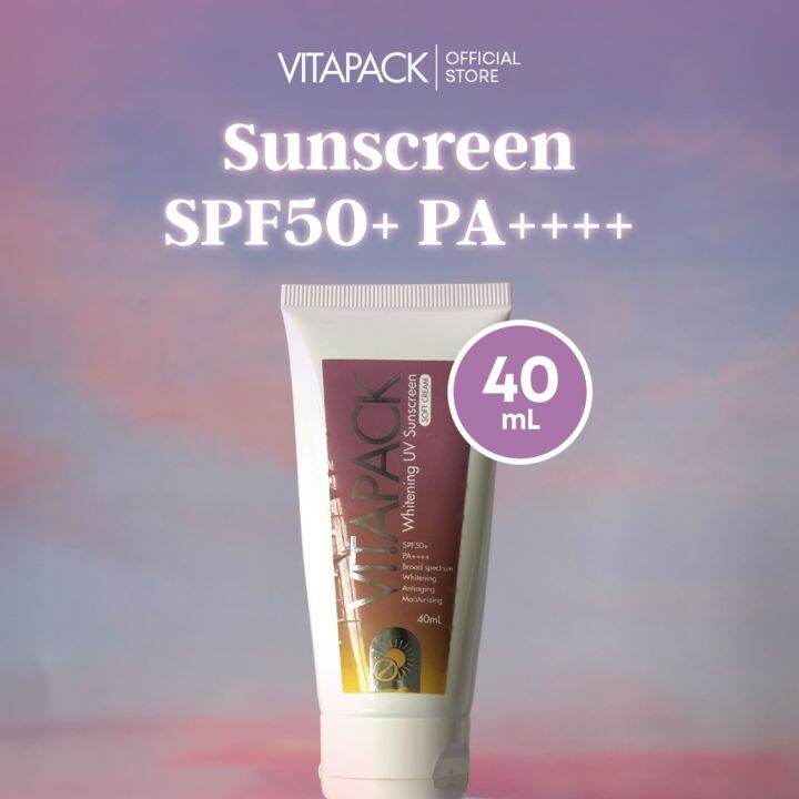 [BUY 1 TAKE 1] Vitapack Whitening UV Sunscreen SPF50+ PA++++ 40ml ...