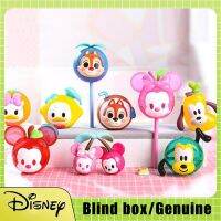 【LZ】ﺴ℡  Genuine Cartoon Lollipop Modelo Blind Box Mickey e Amigos Longlasting Juventude Misteriosa Minnie Pateta Surpresa Guess Bag Brinquedos