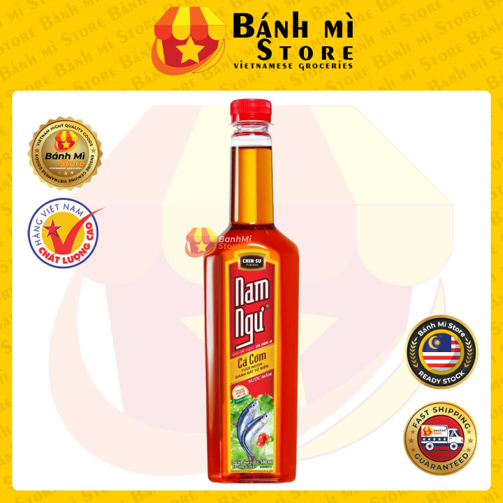 CHIN-SU NAM NGU 🇻🇳 | VIETNAM FISH SAUCE - NAM NGU | 越南金苏鱼露 500ml | Lazada