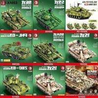 Semper soldier series 96 b 203101-4 main battle tank model puzzle assembly blocks boy toys gifts