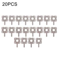 20Pcs 4S Lithium Battery Pack Replace Spot Welding Nickel Sheet U-Shaped Battery Plating Nickel Sheet Network Access Points Network Access Points