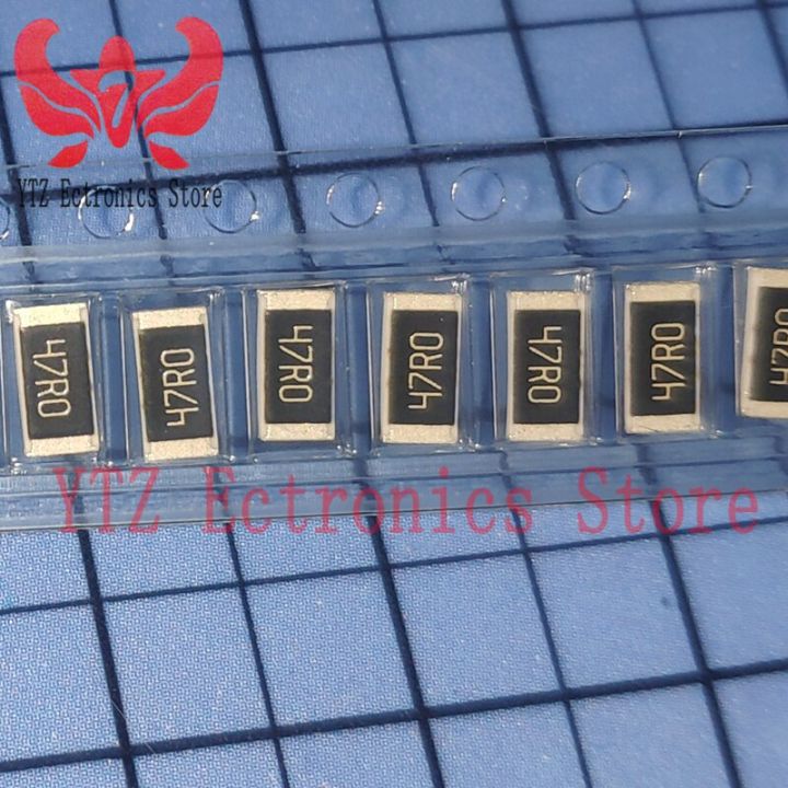 50pcs (47R0) 0805 ±0.5% Chip Resistor High Precision Low Temperature Drift Resistance 47Ω±0.5% ARG05DTC0470 0.01ohm-10M ohm