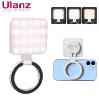 Ulanzi LT010แหวนแสง S Elfie เติมโคมไฟแม่เหล็กมินิแบบพกพาสำหรับ 12 13 14 Pro Max ศัพท์ความงาม LED คลิป Lighting888