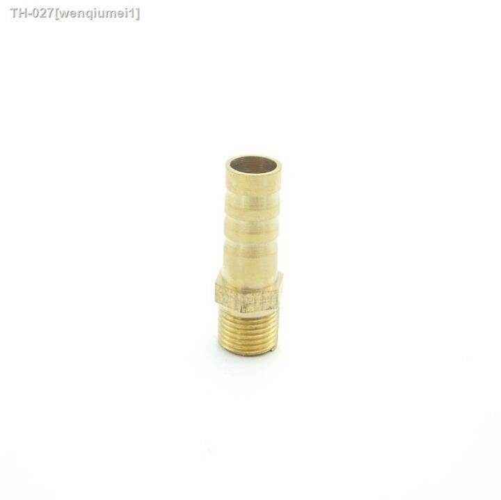 8mm-od-hose-barb-x-m10x1-metric-male-thread-brass-barbed-pipe-fitting-coupler-connector-adapter-splicer-for-fuel-gas-water