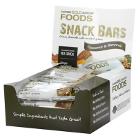 California Gold Nutrition FOODS Coconut Almond Chewy Granola Bars 12 Bars (40 g) Each (exp.09/23)