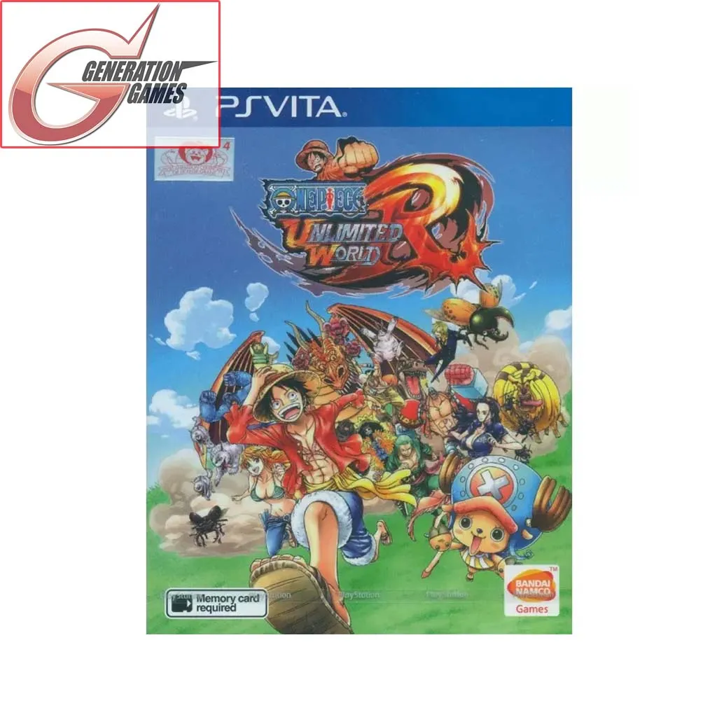 Psv Ps Vita One Piece Unlimited World Red English Lazada Singapore