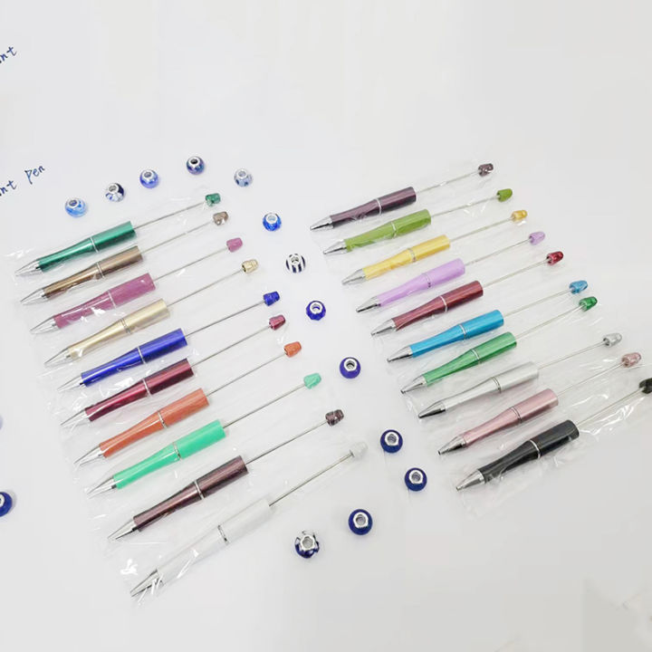 40pcs-plastic-beadable-pens-for-diy-gift-random-colour-diy-pen-stationery-diy-beadable-pen-diy