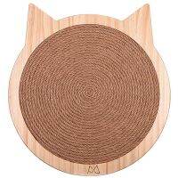 Sisal Wood Scratch Board Suction Scratcher Kitten Scratching Mat Chair Table Mat Furniture Protector Play Toys Ears